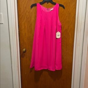 Altar'd State Bright Pink Sleeveless Dress
